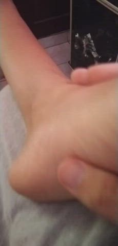 Boyfriend playing with my foot