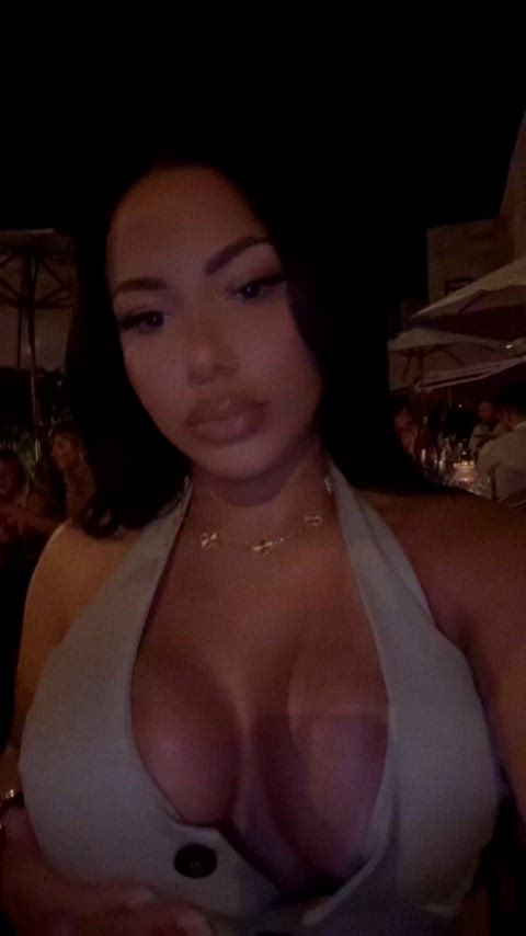 boobs brazilian club tight top gif