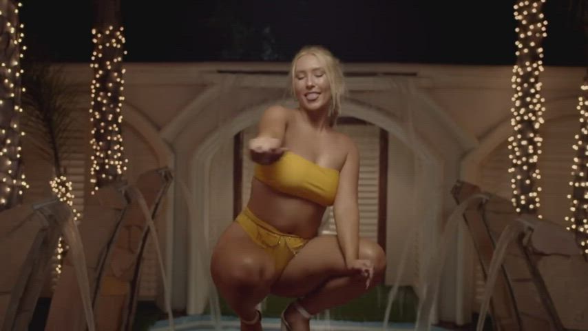 big ass pool tanned gif