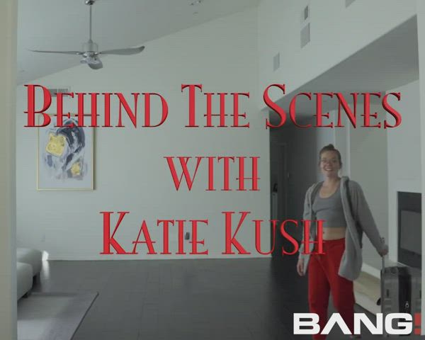 Behind The Scenes Cute Katie Kush gif