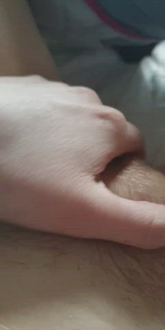 Rubbing my clit and playing with my lips