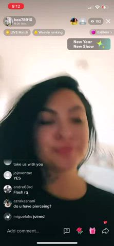 how did she forget that she was live 😭
