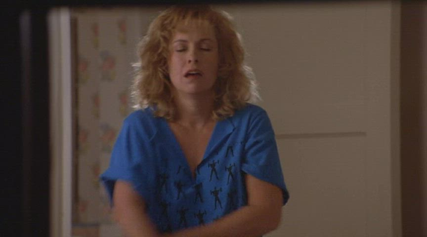 Catherine Hicks slipping some plot in Eight Days a Week (HD, slow motion)