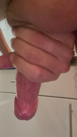 big balls cock milking cock worship cum cum in mouth cumshot jerk off milking squeezing