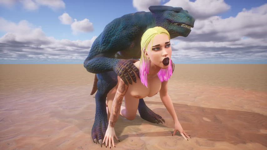 3D Animation Breeding Doggystyle Hentai Monster Cock Rule34 gif