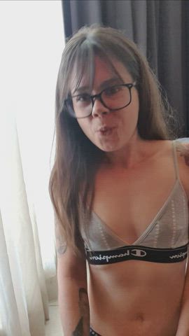 brunette hardcore natural tits onlyfans gif