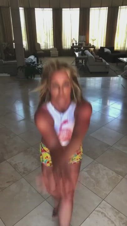 Belly Button Britney Spears Legs gif