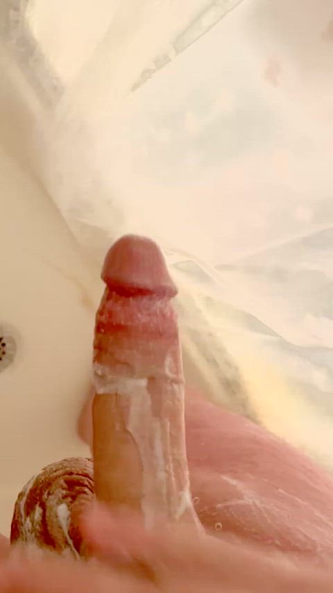 I need a hand getting this big, smooth cock lathered up. Any volunteers to help this