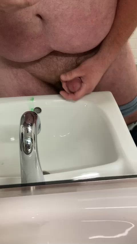 cumshot homemade male masturbation masturbating work gif