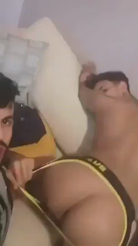 gay anal ass big ass ass spread ass eating rimjob rimming bareback hardcore gif