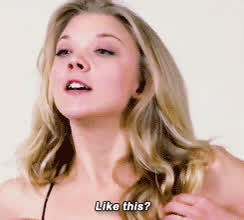 Bikini Blonde Celebrity Natalie Dormer White Girl gif