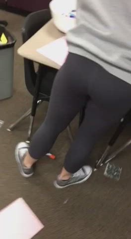 Ass Candid White Girl gif