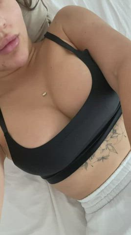 boobs homemade tattoo gif
