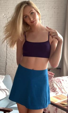 girl dick natural natural tits sissy skirt small tits solo trans man trans woman