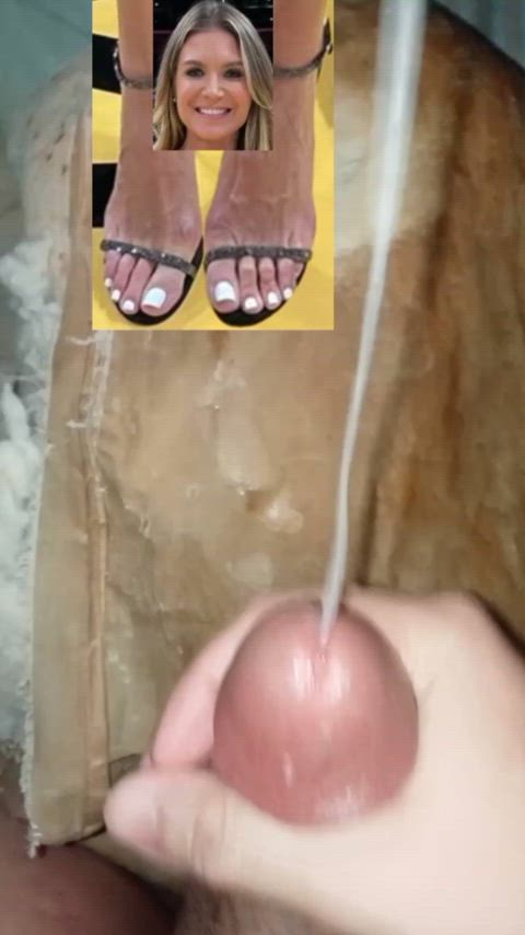 cum on feet cumshot foot fetish high heels jerk off nails toes tribute gif