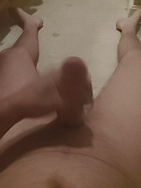 Big Dick Big Tits Masturbating gif