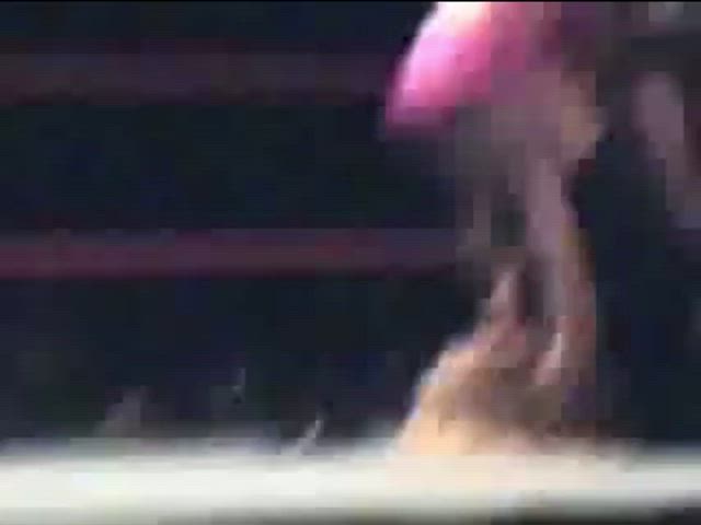 blonde stripping wrestling gif