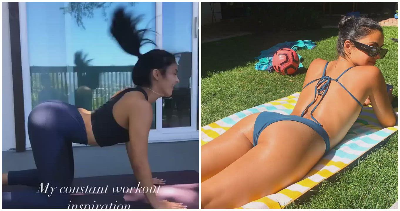 Camila Mendes Twerking Workout gif
