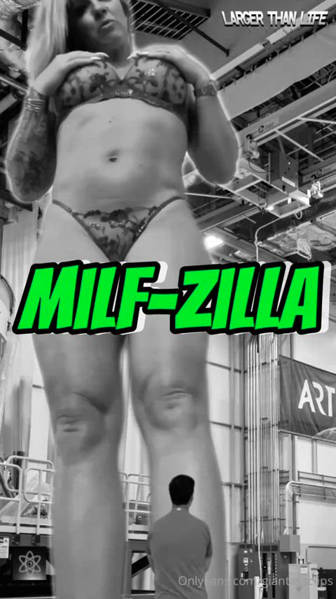 New bonus video coming to LTL Giantess Onlyfans today - MilfZilla starring Sweet