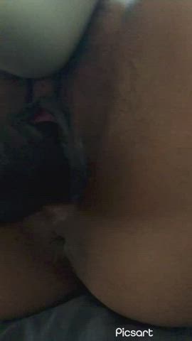 Hubby 💍 got cucked by a BBC dildo and took his jealous turn by fucking my brains