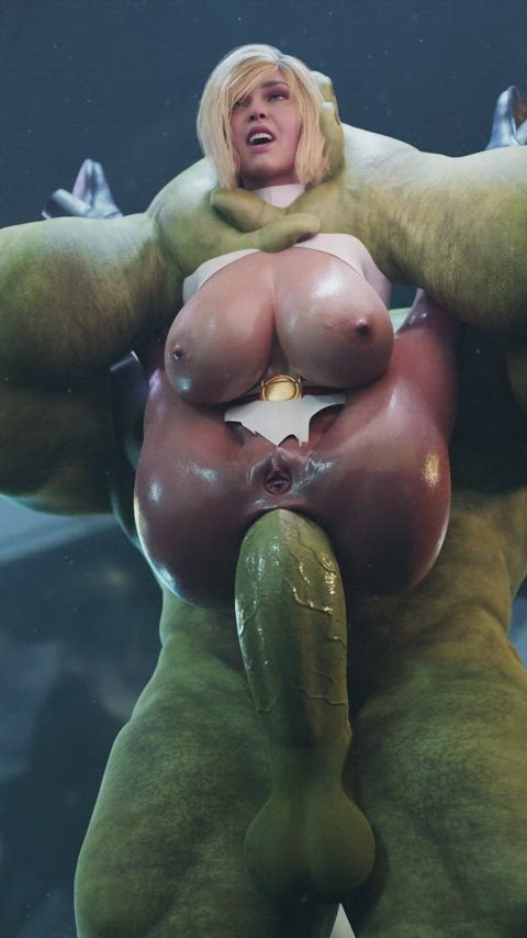 3d anal animation big dick reverse cowgirl superheroine thick cock gif