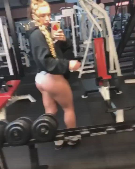 Fitness Gym Pawg gif