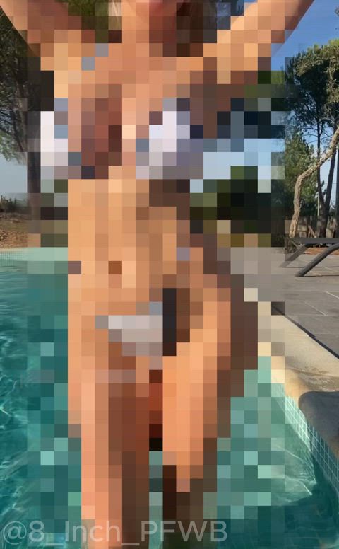 ass big tits bikini blonde censored pool snowbunnies stripping white girl gif