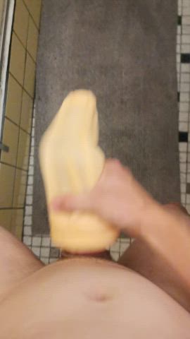 big dick condom cum gif