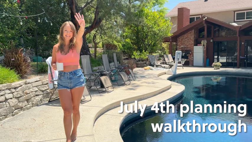 4th of July Backyard Planning Walkthrough 🎉