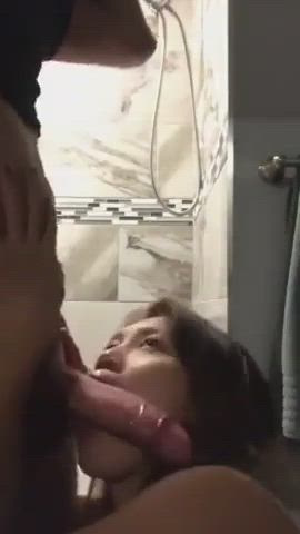 asian big dick deepthroat throat throat fuck gif