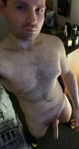 Just showing off my big Scottish dick
