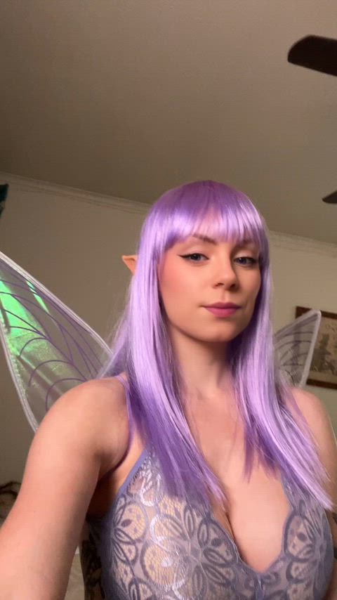 cosplay egirl lingerie gif