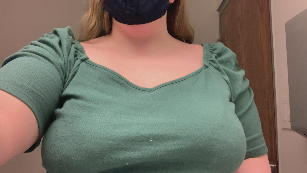 This shirt is great for easy access to my tits