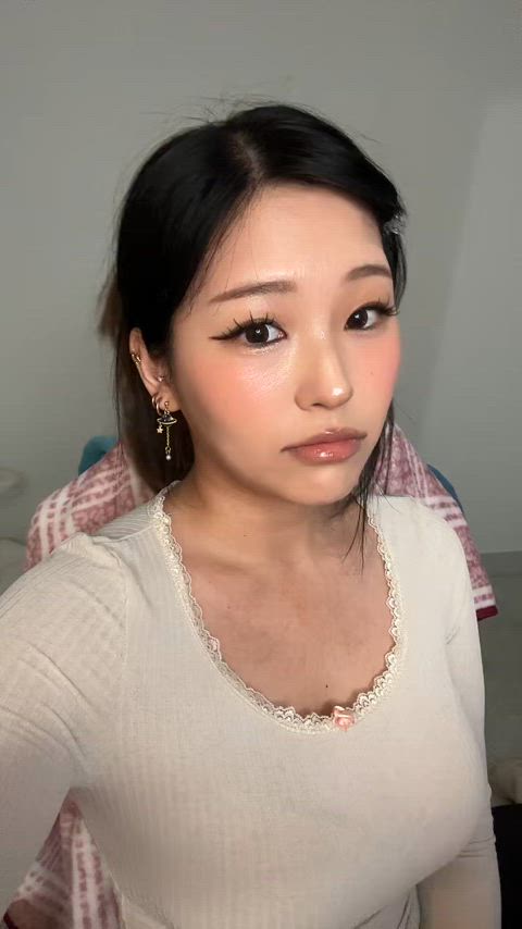asian korean makeup gif