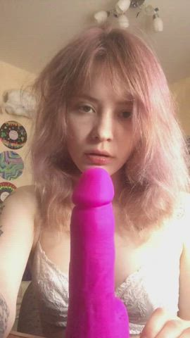 18 years old dildo teen gif