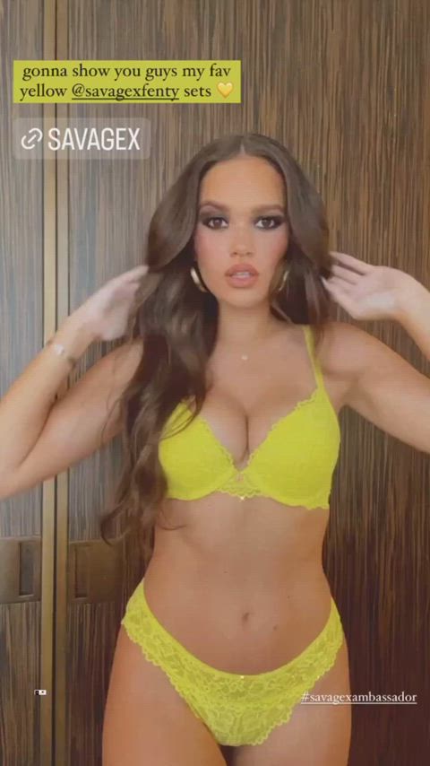 madison pettis model underwear gif