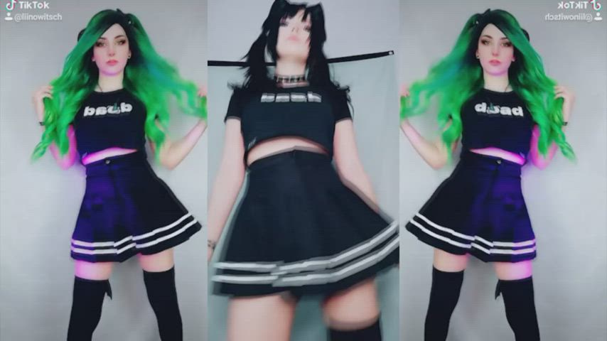 dancing non-nude pmv tease r/catgirls gif