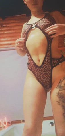 Ass Latina OnlyFans Public Tattoo gif