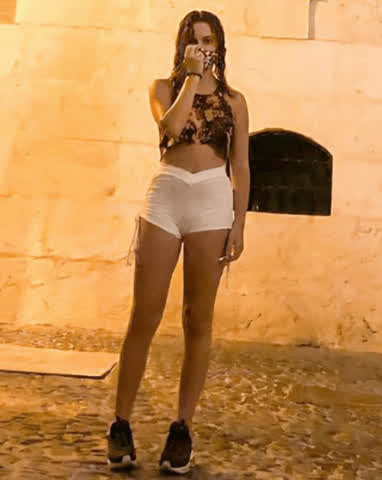 celebrity flashing latina pussy spanish star gif