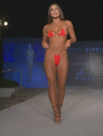 Big Ass Bikini Model gif