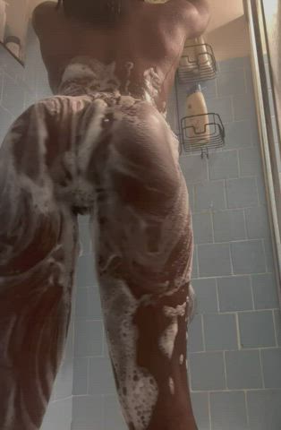 Shower Soapy Twerking gif