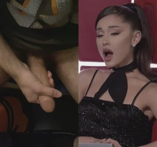 I gave Ariana cock shock. Watch her jaw drop to the floor