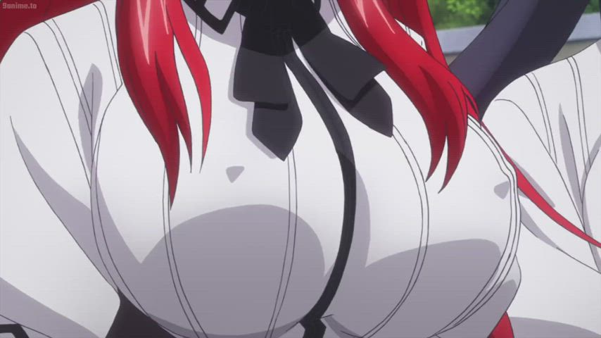 anime boobs bouncing tits gif