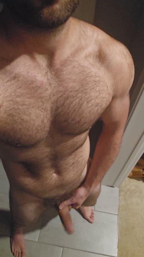 Hey bro like my hairy chest? (26)