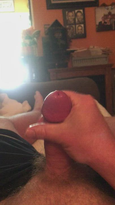 Cumshot Masturbating Solo gif