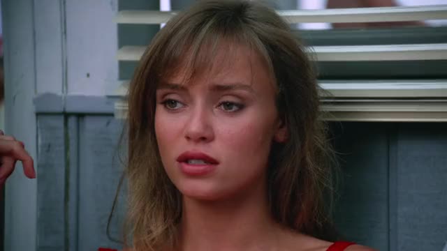 Vanessa Angel - Baywatch (S2E3, 1991) - after hatching "bait" plan, on