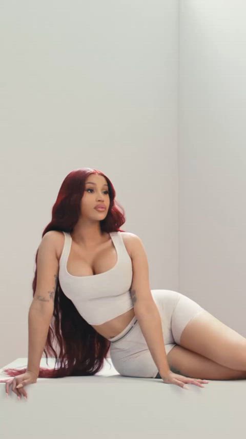 ass big tits cardi b gif