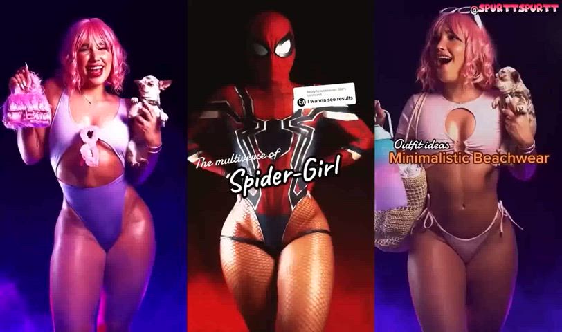 cosplay thick thighs tiktok gif