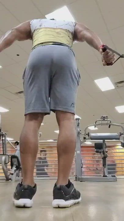 African American Big Ass Gym gif