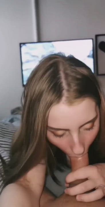 Blowjob Cum In Mouth Teen gif